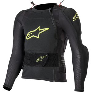 Alpinestars Bionic Plus Youth Protection Jacket (Black/Yellow Fluorescent)